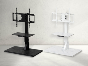 もうテレビの高さに悩まない「電動昇降テレビスタンド」2タイプを2025年10月中旬に発売