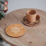 「紀州檜 × 日本の伝統柄　長く愛せるサステナブルなコースターを発売」の画像1