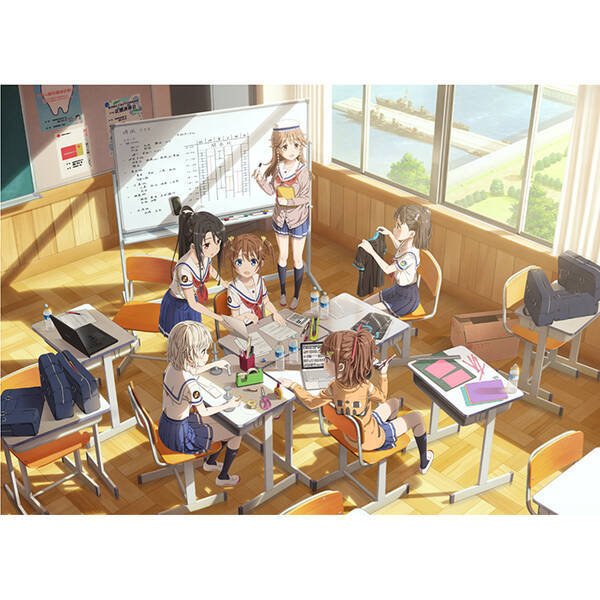 劇場版 ハイスクール フリート 第1弾キービジュアル解禁 8月31日 土 より第2弾特典付き全国共通前売券発売決定 19年8月16日 エキサイトニュース