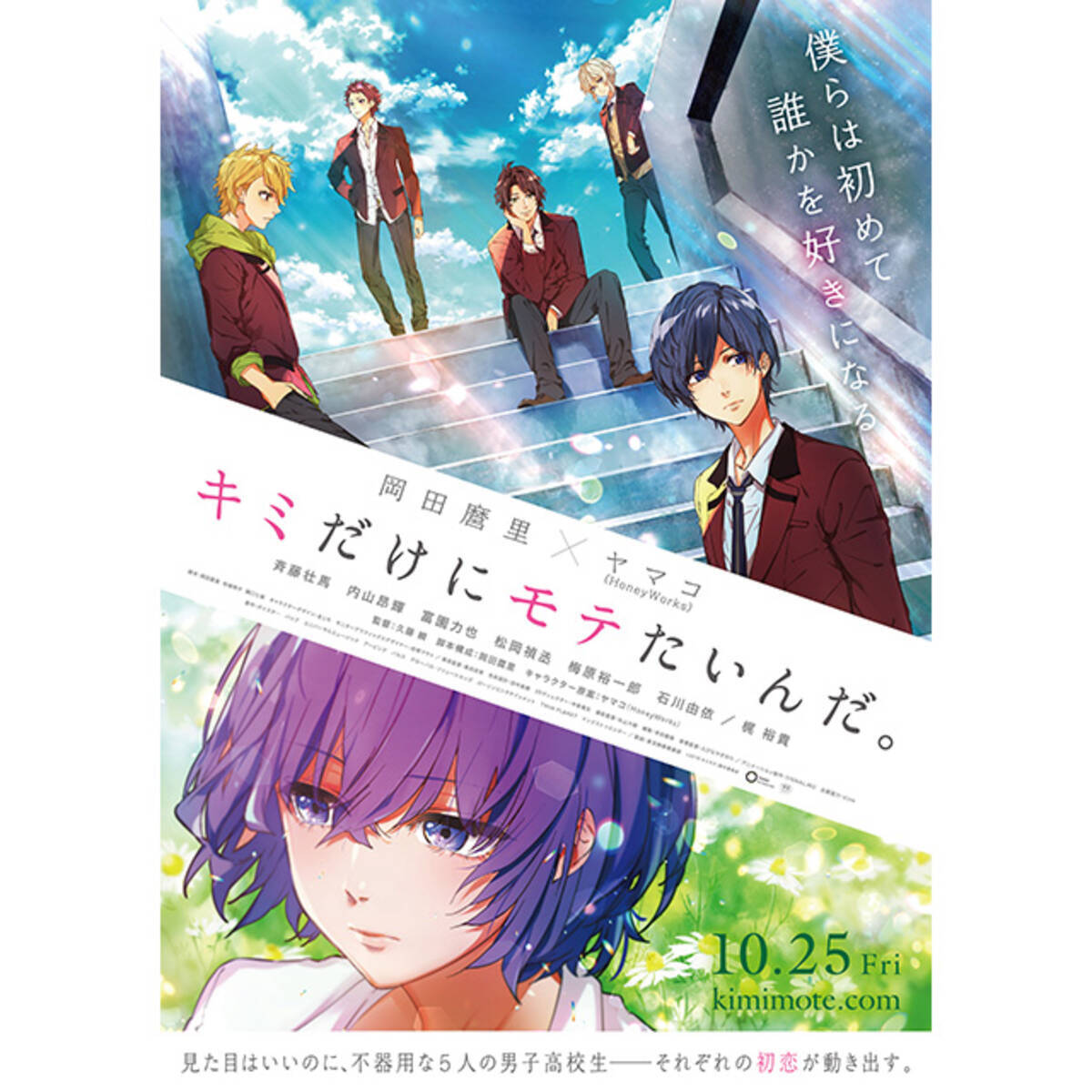 岡田麿里 ヤマコ Honeyworks によるオリジナルアニメーション キミにだけモテたいんだ 公開記念 堀ノ宮早紀子役 石川由依インタビュー 19年10月25日 エキサイトニュース