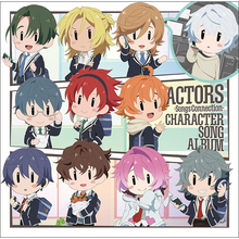 TVアニメ『ACTORS -Songs Connection-』キャラクターソングアルバムの発売が決定！ジャケットデザインも公開！