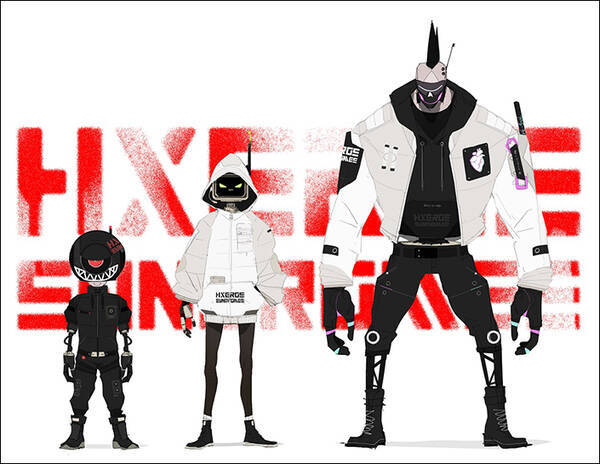 Burnout Syndromesプロデュースのスペシャルユニット Hxeros Syndromes いよいよ始動 Opテーマを担当するtvアニメ ド級編隊エグゼロス がスタート 年7月4日 エキサイトニュース