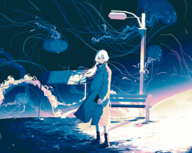 月詠み、吉乃がフィーチャリング参加した最新曲「朔日 feat.吉乃」がアニメ『Duel Masters LOST ～忘却の太陽～』エンディング主題歌決定！