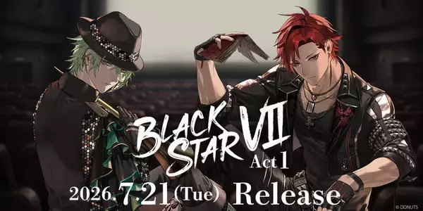 『ブラックスター -Theater Starless-』、7thアルバム「BLACKSTARVII」が2部構成で発売決定！「BLACKSTARVII Act1」 ビジュアルを解禁！