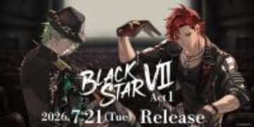 『ブラックスター -Theater Starless-』、7thアルバム「BLACKSTARVII」が2部構成で発売決定！「BLACKSTARVII Act1」 ビジュアルを解禁！