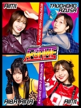 愛美、初の企画ライブ「AIMI Presents 2MAN LIVE SHOW『A-GAME』」キービジュアル公開！田所あずさ・相羽あいなとの“対戦”を表現したビジュアルに