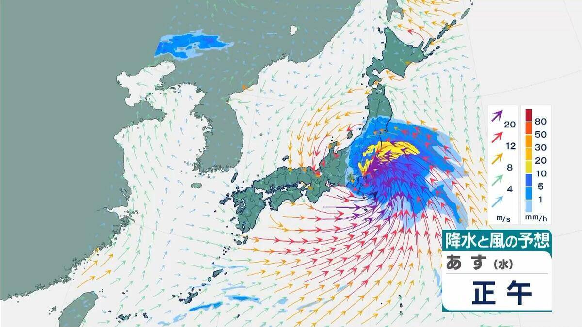 【台風6号】３日明け方から朝に近畿地方に最も接近か　進路によっては警報級の大雨のおそれも…和歌山・徳島などで「線状降水帯半日前予測」発表　奈良・和歌山・徳島で最大２５０ミリ予想【雨と風の最新シミュレーション】