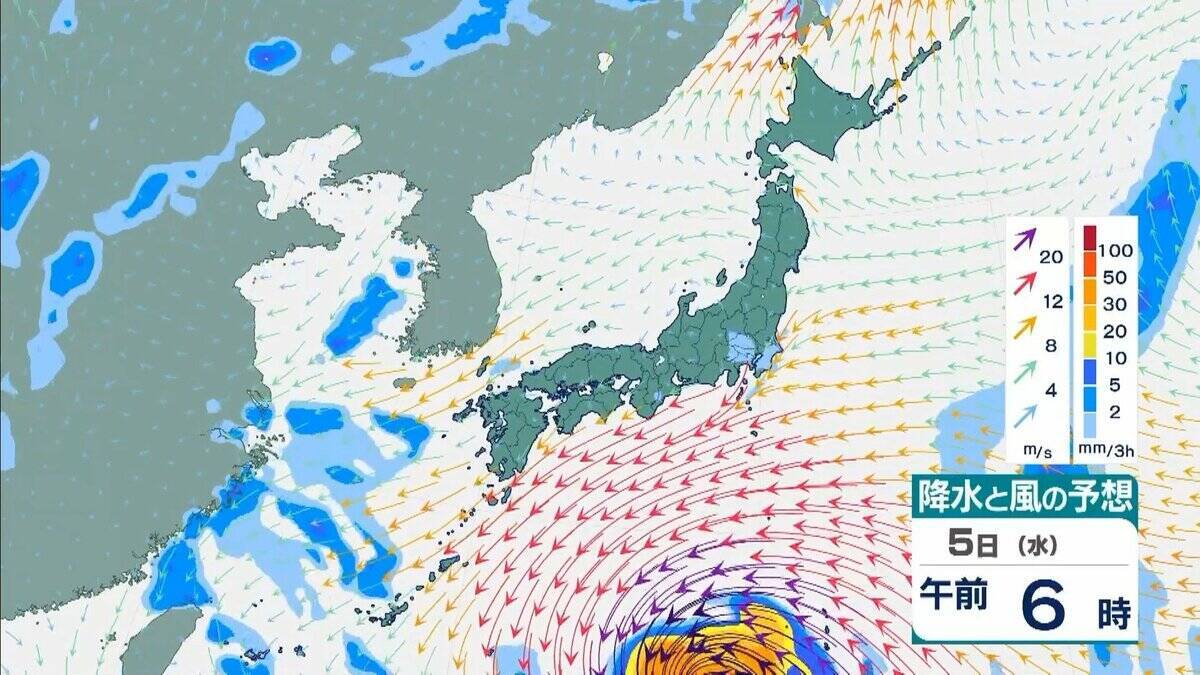 【台風情報】大型で非常に強い台風13号（ドルフィン）小笠原～南大東島～沖縄接近へ