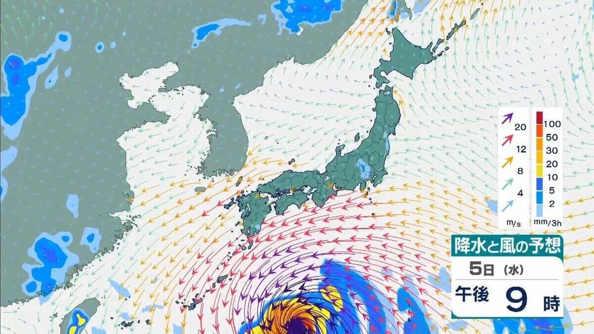 【台風情報】大型で非常に強い台風13号（ドルフィン）小笠原～南大東島～沖縄接近へ