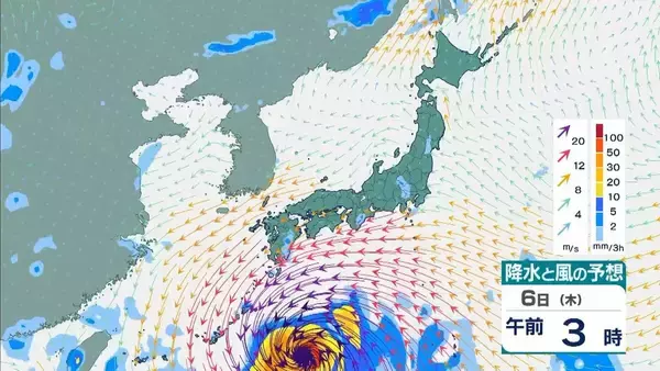 「【台風情報】大型で非常に強い台風13号（ドルフィン）小笠原～南大東島～沖縄接近へ」の画像