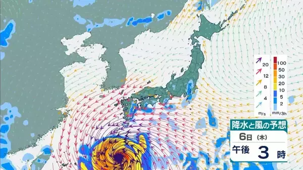 「【台風情報】大型で非常に強い台風13号（ドルフィン）小笠原～南大東島～沖縄接近へ」の画像