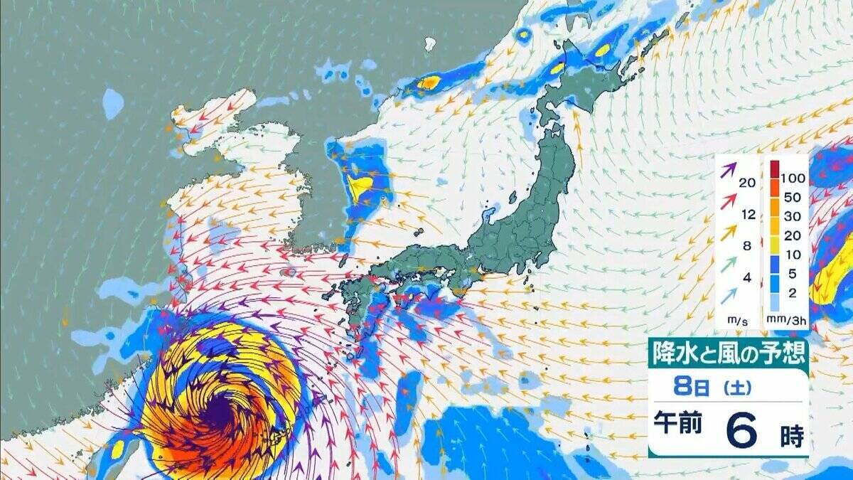 【台風情報】大型で非常に強い台風13号（ドルフィン）小笠原～南大東島～沖縄接近へ