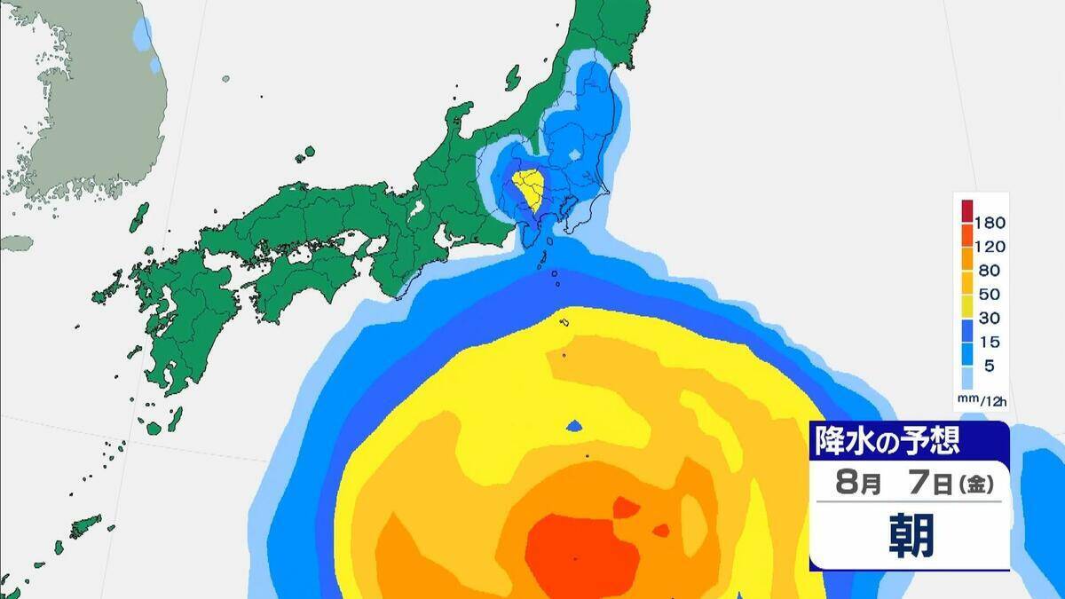 【台風情報】台風13号（ドルフィン）「強い」→「猛烈な」勢力に発達する予想　最大瞬間風速75メートルのおそれも…今後の進路に注意を【気象庁・進路予想】
