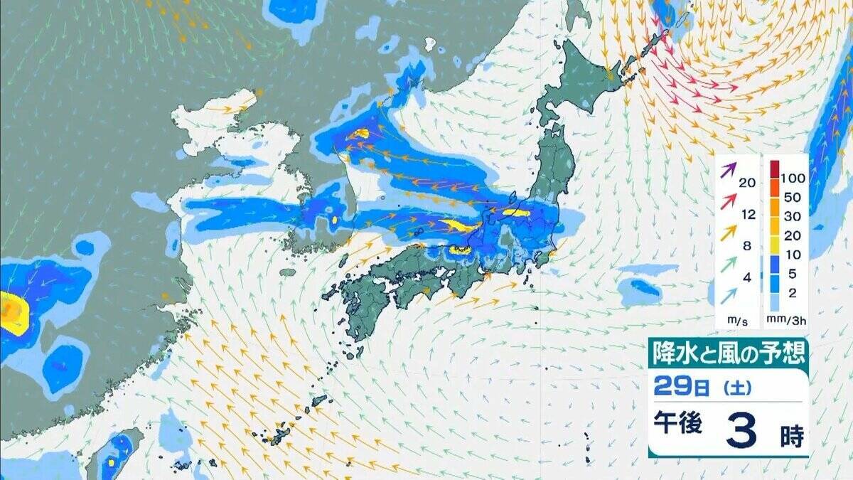 【近畿で大雨】「観測史上1位」の猛烈な雨を記録した地域も　29日夜にかけて大気非常に不安定　降水量８０ミリ予想　再び警報級の大雨のおそれもあり