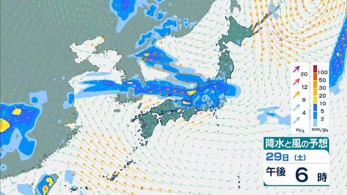 【近畿で大雨】「観測史上1位」の猛烈な雨を記録した地域も　29日夜にかけて大気非常に不安定　降水量８０ミリ予想　再び警報級の大雨のおそれもあり