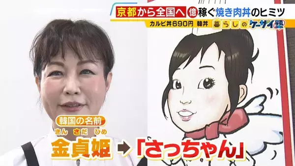 「京都発『億稼ぐ焼き肉丼』 “最大の強み”は看板娘さっちゃん…その正体は！？　世界が注目する大阪「飲むわらびもち」　コロナ禍で年商30億円超えも！【勢力拡大中！関西発祥グルメチェーン 】」の画像