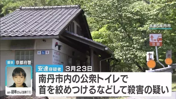 【京都男児殺害】死因は「窒息死の可能性が高い」と判明　殺人容疑で父親を再逮捕「両手で結希の首を絞めて殺しました」「１人でやった」　遺体を少なくとも4か所に移動