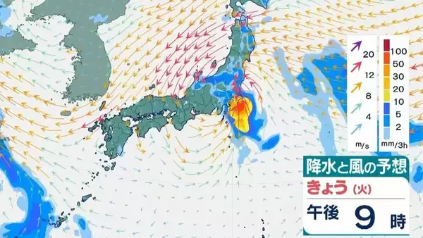 「【台風情報】15号(チャンホン)関東直撃か…きょう午後"かなり接近"のおそれ　近畿最接近は12日の日中か　兵庫北部では「レベル４高潮危険警報」発表の可能性【進路予想・各地の雨風シミュレーション】」の画像