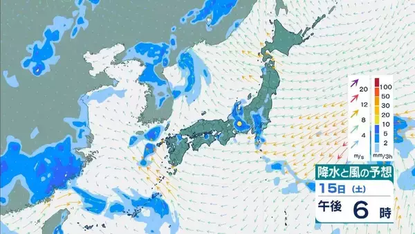 「【台風情報】15号(チャンホン)関東直撃か…きょう午後"かなり接近"のおそれ　近畿最接近は12日の日中か　兵庫北部では「レベル４高潮危険警報」発表の可能性【進路予想・各地の雨風シミュレーション】」の画像