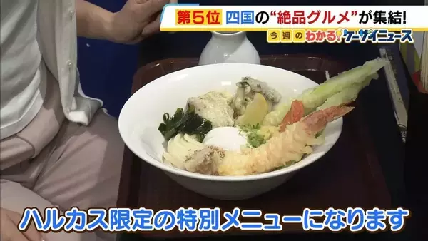 1日100食限定「四国満喫うどん」とは！？4県が誇る“絶品グルメ”が集結「四国四県 味と技めぐり」あべのハルカス近鉄本店で開催中