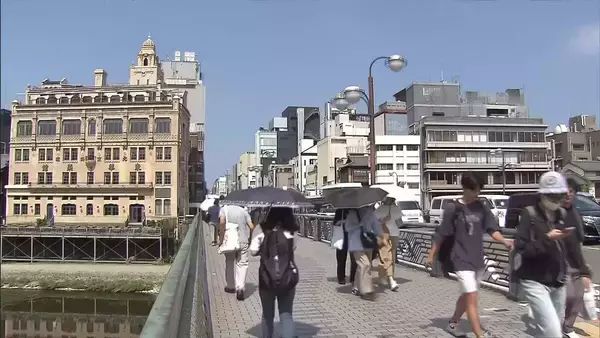 京都市で初の「酷暑日」となるおそれ…予想最高気温40℃　7月の35℃超「猛暑日」はきょう含め計11日