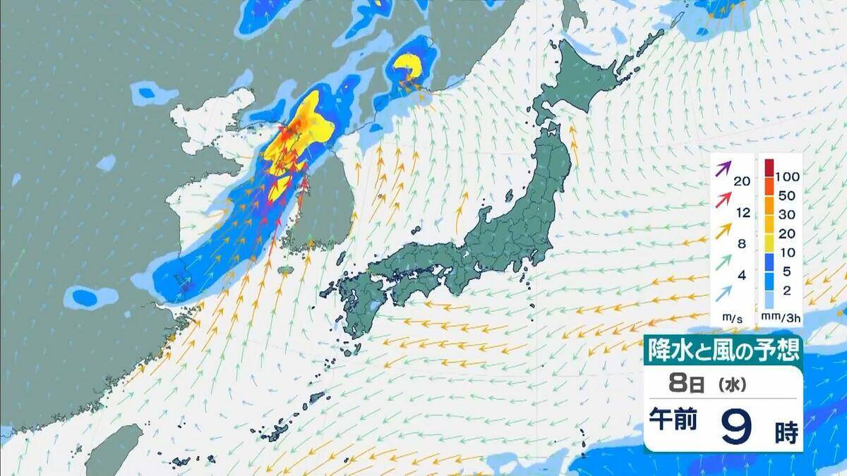 【台風情報】大型で猛烈な勢力の台風9号　“非常に強い”勢力で週末ごろ沖縄の南へ接近か【雨と風最新シミュレーション】