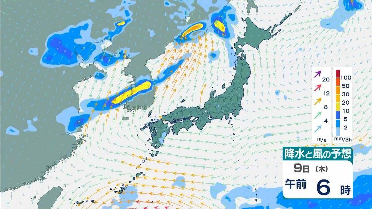 【台風情報】大型で猛烈な勢力の台風9号　“非常に強い”勢力で週末ごろ沖縄の南へ接近か【雨と風最新シミュレーション】