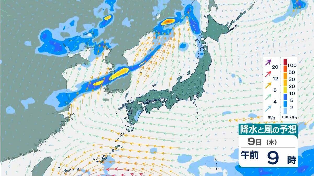 【台風情報】大型で猛烈な勢力の台風9号　“非常に強い”勢力で週末ごろ沖縄の南へ接近か【雨と風最新シミュレーション】