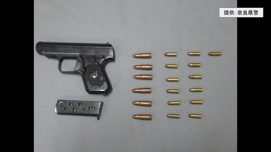 【速報】レンタル倉庫内で拳銃1丁所持の疑い　大阪・泉大津市で暴力団組長を逮捕　奈良県警　