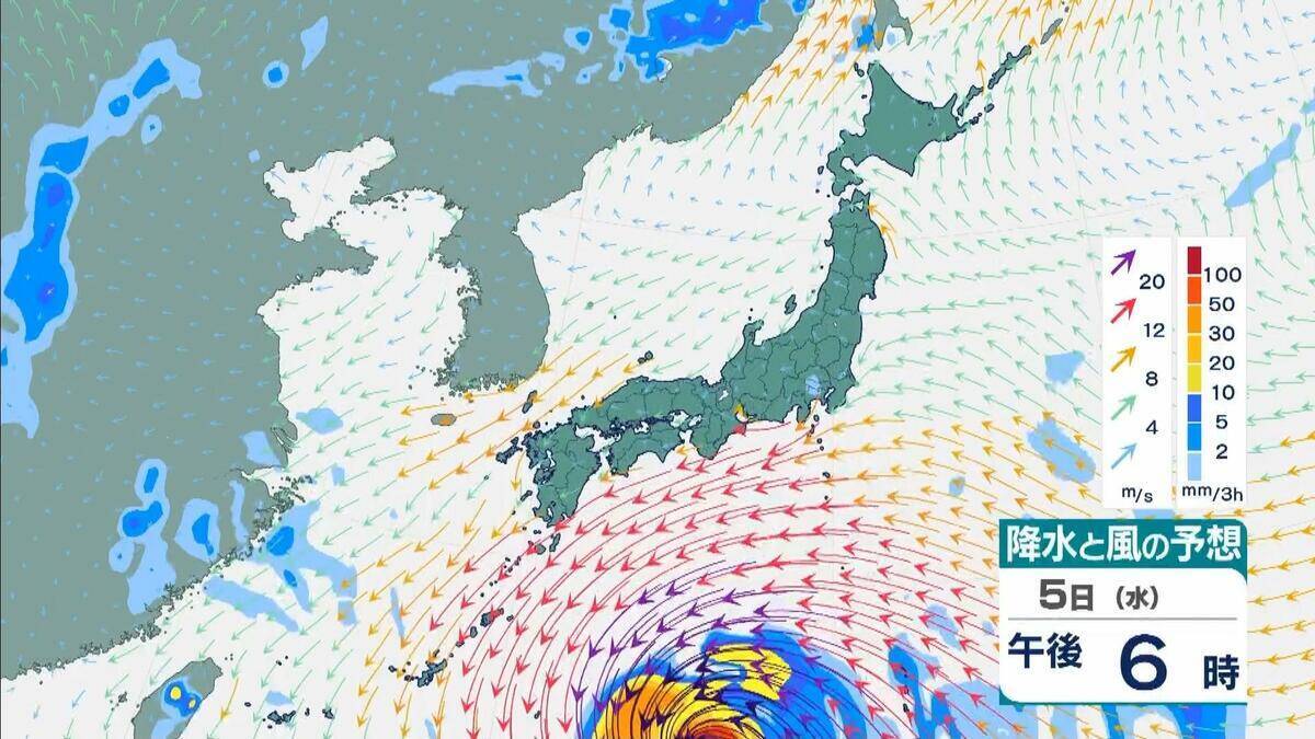 【台風13号（ドルフィン）】いつ、どこに？　7日ごろ沖縄本島近海に接近見込み　九州・熊本への影響は？大型で非常に強い勢力で西へ進む【進路図で見る】