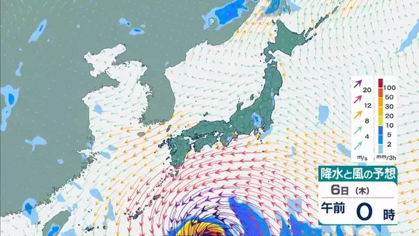 「【台風13号（ドルフィン）】いつ、どこに？　7日ごろ沖縄本島近海に接近見込み　九州・熊本への影響は？大型で非常に強い勢力で西へ進む【進路図で見る】」の画像