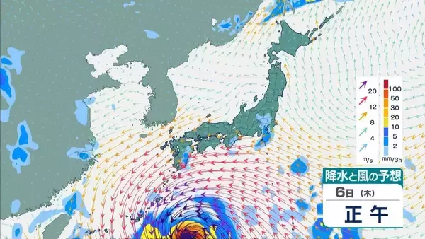 「【台風13号（ドルフィン）】いつ、どこに？　7日ごろ沖縄本島近海に接近見込み　九州・熊本への影響は？大型で非常に強い勢力で西へ進む【進路図で見る】」の画像