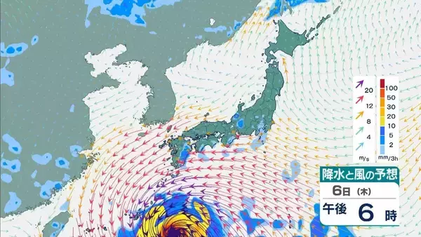「【台風13号（ドルフィン）】いつ、どこに？　7日ごろ沖縄本島近海に接近見込み　九州・熊本への影響は？大型で非常に強い勢力で西へ進む【進路図で見る】」の画像