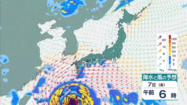 「【台風13号（ドルフィン）】いつ、どこに？　7日ごろ沖縄本島近海に接近見込み　九州・熊本への影響は？大型で非常に強い勢力で西へ進む【進路図で見る】」の画像
