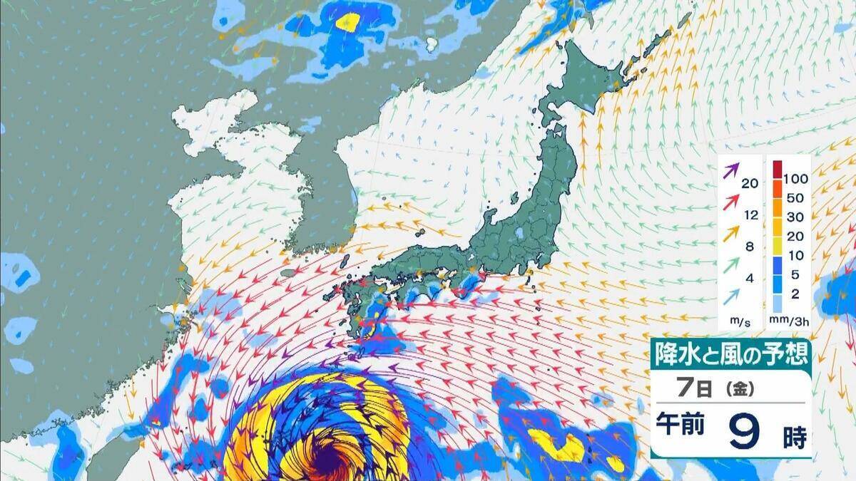 【台風13号（ドルフィン）】いつ、どこに？　7日ごろ沖縄本島近海に接近見込み　九州・熊本への影響は？大型で非常に強い勢力で西へ進む【進路図で見る】