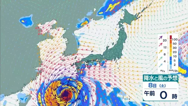 「【台風13号（ドルフィン）】いつ、どこに？　7日ごろ沖縄本島近海に接近見込み　九州・熊本への影響は？大型で非常に強い勢力で西へ進む【進路図で見る】」の画像