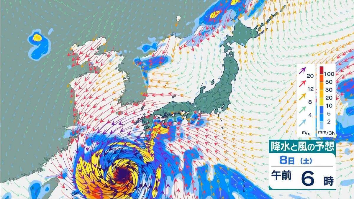 【台風13号（ドルフィン）】いつ、どこに？　7日ごろ沖縄本島近海に接近見込み　九州・熊本への影響は？大型で非常に強い勢力で西へ進む【進路図で見る】