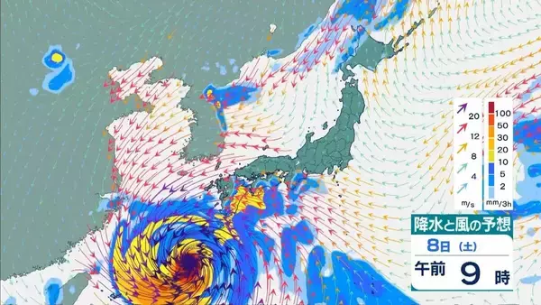 「【台風13号（ドルフィン）】いつ、どこに？　7日ごろ沖縄本島近海に接近見込み　九州・熊本への影響は？大型で非常に強い勢力で西へ進む【進路図で見る】」の画像
