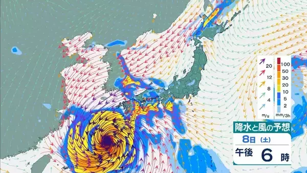 「【台風13号（ドルフィン）】いつ、どこに？　7日ごろ沖縄本島近海に接近見込み　九州・熊本への影響は？大型で非常に強い勢力で西へ進む【進路図で見る】」の画像