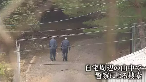 行方につながる手がかりないか…　京都男子児童行方不明　自宅周辺の山を捜索