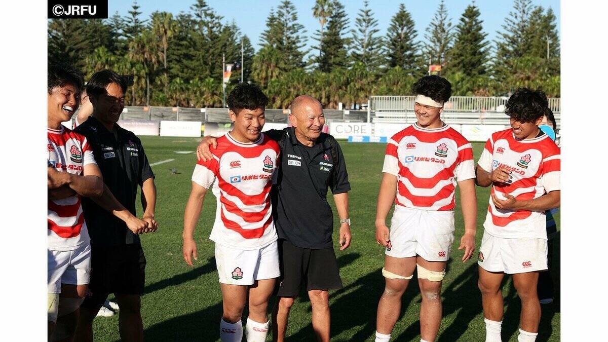【ラグビー】Ｕ２３日本代表　オーストラリア遠征の最終戦　ランドウィック戦に快勝!！エディー・ジョーンズＨＣ「個人の成長で見れば日本代表で戦える選手を見つけることができた」