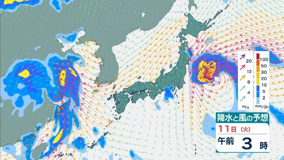 【台風】異例のルートで台風15号あすにも上陸へ　列島横断して明後日に熱帯低気圧か　関東甲信～北陸～近畿への影響は【気象庁　台風情報　雨風シミュレーション】