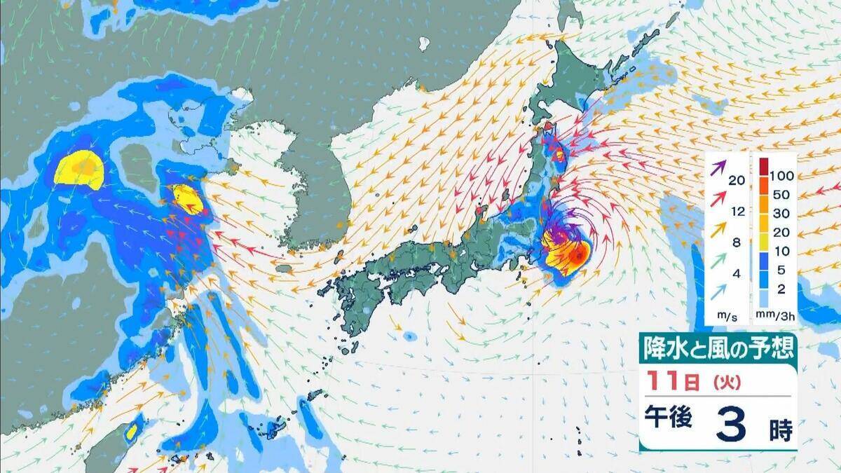 【台風】異例のルートで台風15号あすにも上陸へ　列島横断して明後日に熱帯低気圧か　関東甲信～北陸～近畿への影響は【気象庁　台風情報　雨風シミュレーション】