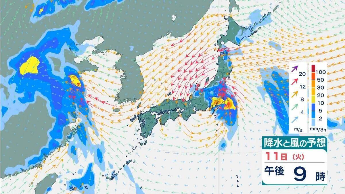 【台風】異例のルートで台風15号あすにも上陸へ　列島横断して明後日に熱帯低気圧か　関東甲信～北陸～近畿への影響は【気象庁　台風情報　雨風シミュレーション】
