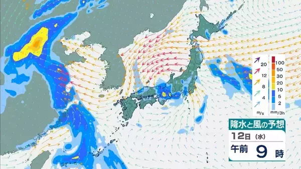 「【台風】異例のルートで台風15号あすにも上陸へ　列島横断して明後日に熱帯低気圧か　関東甲信～北陸～近畿への影響は【気象庁　台風情報　雨風シミュレーション】」の画像