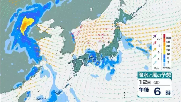 「【台風】異例のルートで台風15号あすにも上陸へ　列島横断して明後日に熱帯低気圧か　関東甲信～北陸～近畿への影響は【気象庁　台風情報　雨風シミュレーション】」の画像