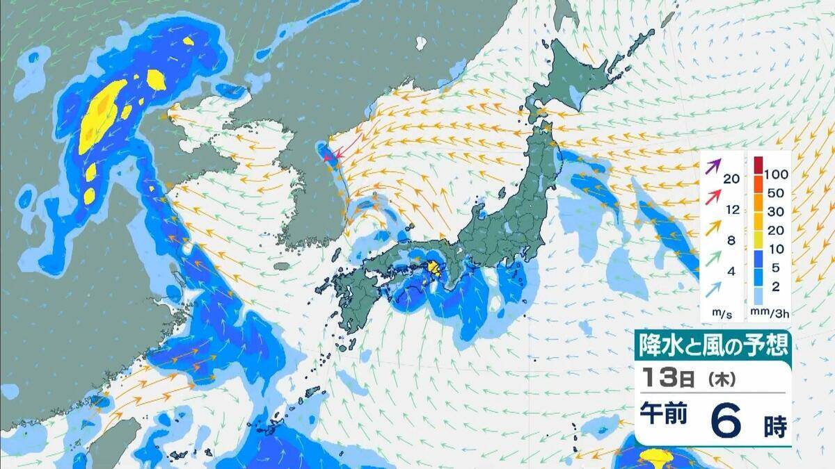 【台風】異例のルートで台風15号あすにも上陸へ　列島横断して明後日に熱帯低気圧か　関東甲信～北陸～近畿への影響は【気象庁　台風情報　雨風シミュレーション】