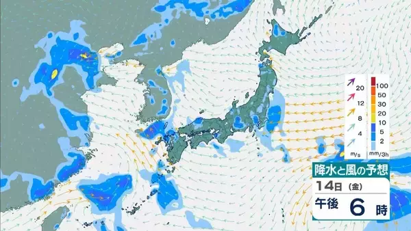 「【台風】異例のルートで台風15号あすにも上陸へ　列島横断して明後日に熱帯低気圧か　関東甲信～北陸～近畿への影響は【気象庁　台風情報　雨風シミュレーション】」の画像