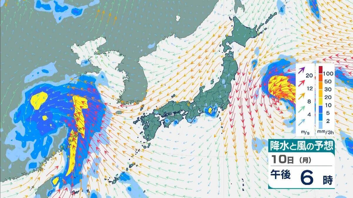 【台風】異例のルートで台風15号あすにも上陸へ　列島横断して明後日に熱帯低気圧か　関東甲信～北陸～近畿への影響は【気象庁　台風情報　雨風シミュレーション】