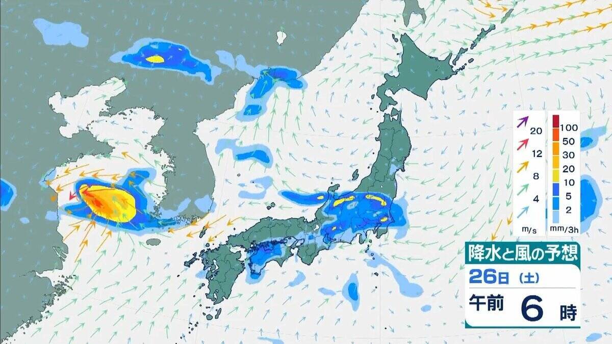 【台風のたまご】フィリピンの東にある「熱帯低気圧」が24時間以内に台風に　27日には「暴風域」を伴って沖縄の南に到達し「強い」勢力へ　最大瞬間風速は“走行中のトラックも横転する”50メートルにも